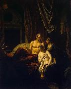 Adriaen van der werff Sarah Bringing Hagar to Abraham France oil painting artist